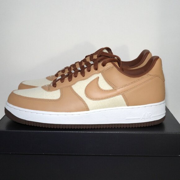 2021 Nike Air Force 1 Low QS Acorn DJ6395-100 Mens US 11 DS Brand New - Picture 2 of 8